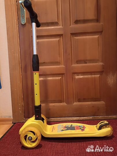 Самокат детский трехколесный kreiss бу