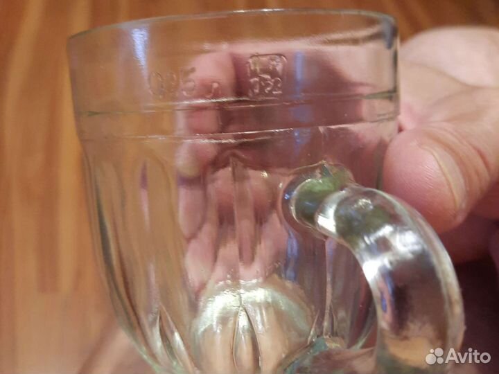 Пивная кружка пузатая СССР 0,25л