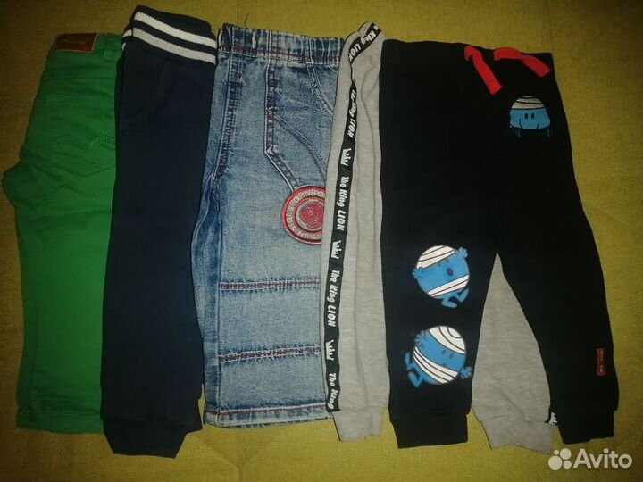Детские вещи пакетом для мальчика 74 80