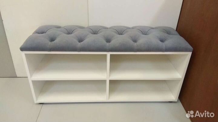 Обувница банкетка пуф тумба под обувь