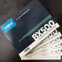 SSD диск 2.5 crucial BX500 250Gb