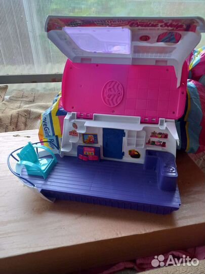 Кораблик игрушка, коляска для кукол