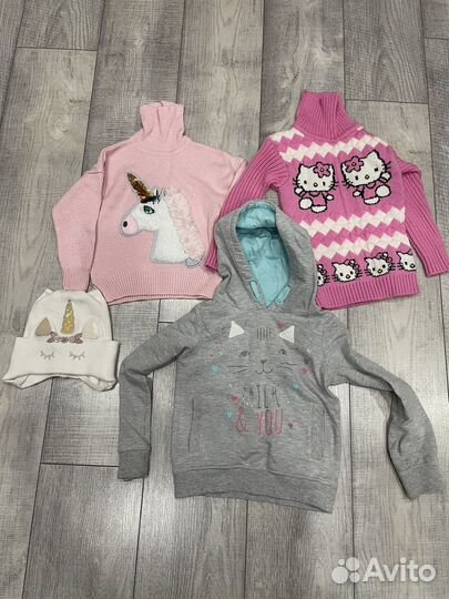 Пакет вещей для девочки 98-110