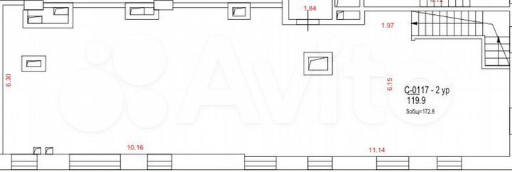 Торговая площадь, 172.8 м²
