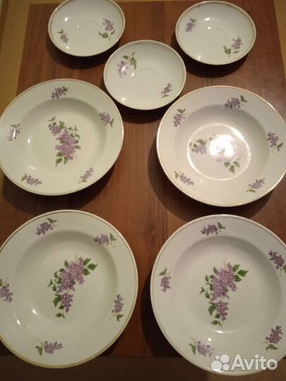 Тарелки СССР зик, дулево. Китайские времен СССР