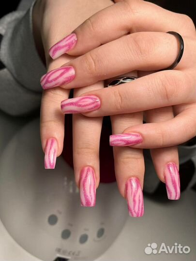 Наращивание ногтей, маникюр/Крейзи дизайн