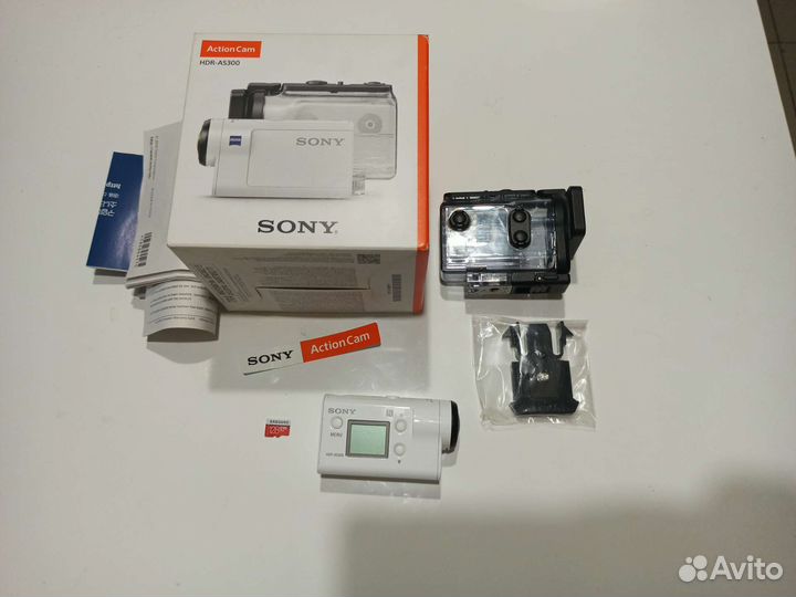 Экшн камера sony hdr as300