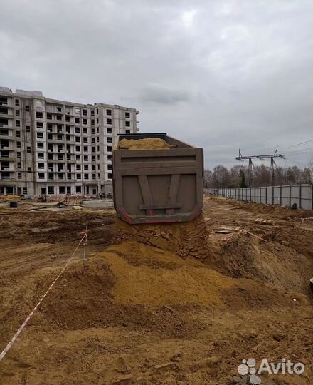 Песок, Щебень