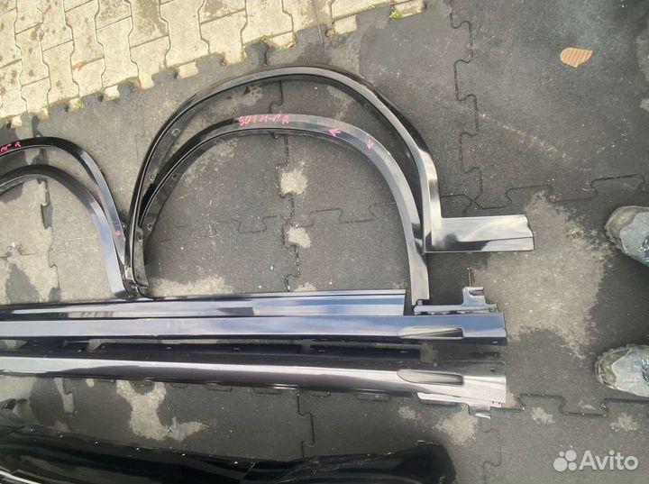 Bmw X3 G01 lci обвес м пакет бампер пороги