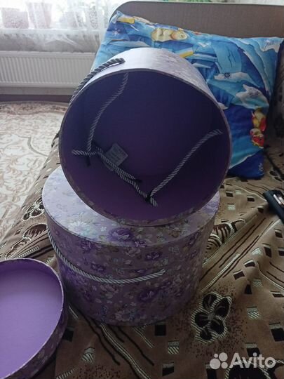 Коробка подарочная круглая