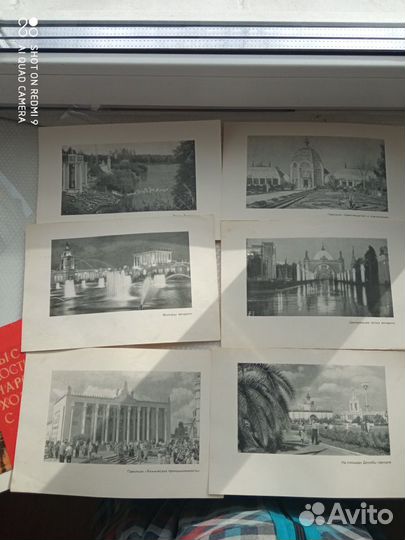 Набор открыток ВДНХ СССР