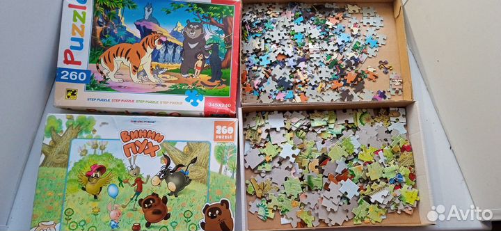 Пазлы за 3шт