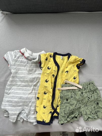 Детские вещи на мальчика пакетом