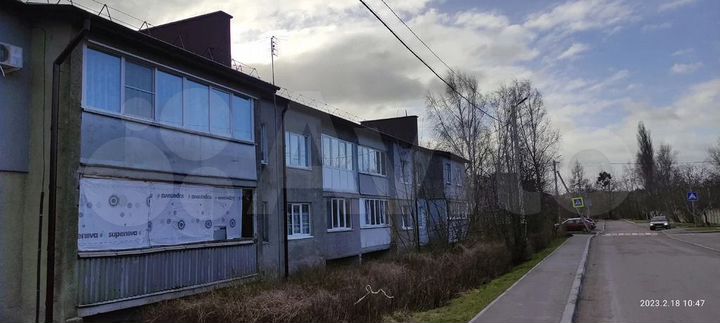 3-к. квартира, 77,4 м², 2/2 эт.