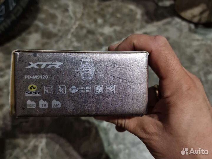 Контактные педали shimano xtr 9120