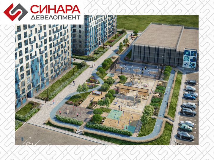 2-к. квартира, 56,5 м², 22/23 эт.
