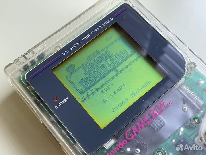 Game boy DMG-01 Clear Play It Loud