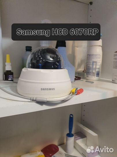 Камера видеонаблюдения купольная Samsung б/у