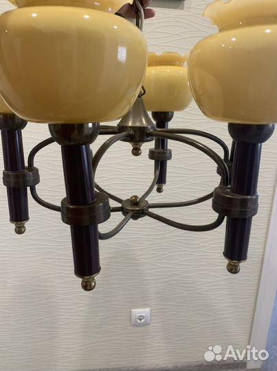 Люстра потолочная бу