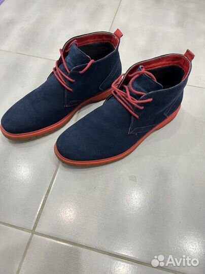 Ботинки демисезонные натуральная замша