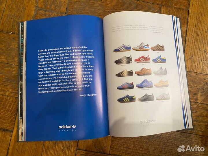 Настольная книга Adidas кроссовки