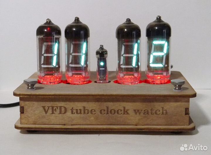 Часы Будильник на VFD индикаторах ив-11 + ив-1