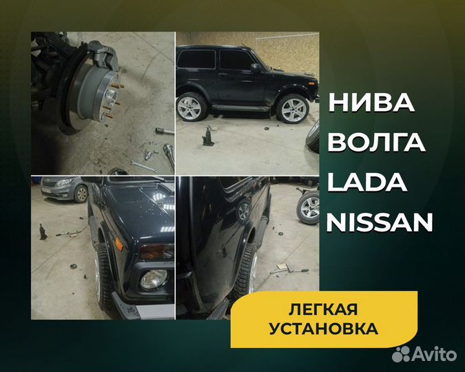 Проставки колесные 10мм PCD: 6х139.7 цо: 100,3