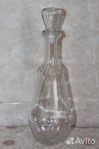 Штоф стеклянный