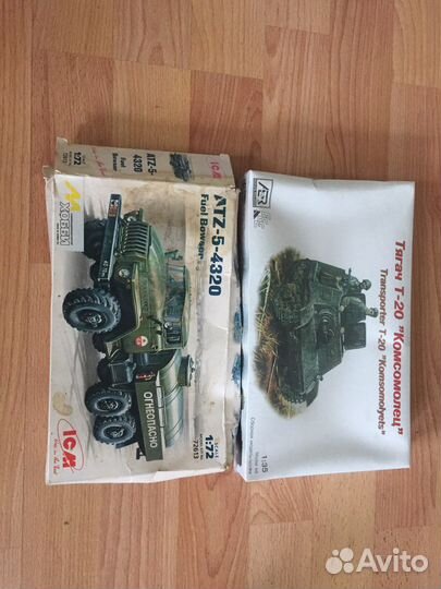 Модель самолета лодки танки