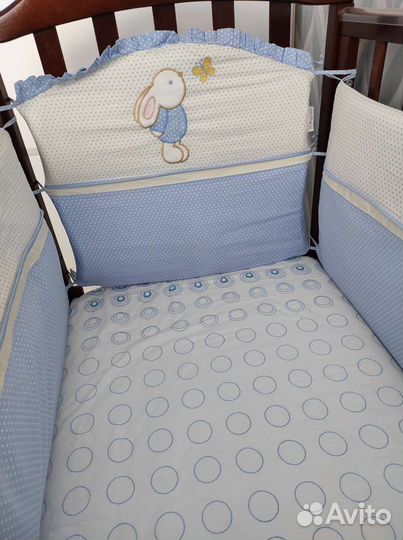 Бортики в детскую кроватку