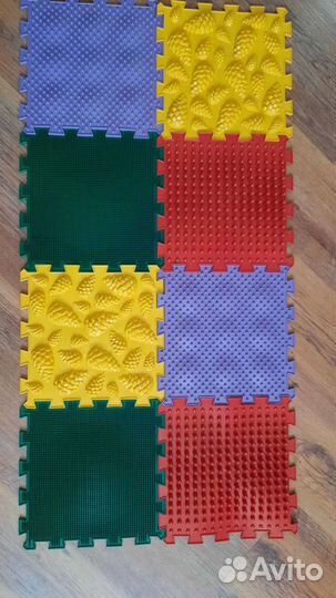 Ортопедический коврик-пазл