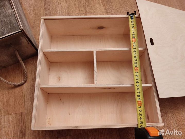 Коробка подарочная деревянная разных размеров