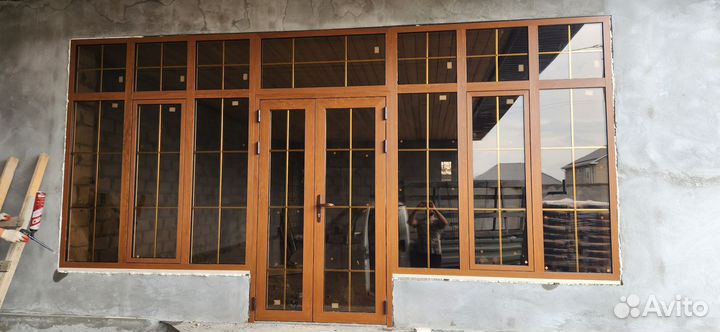 Алюминиевые витражи