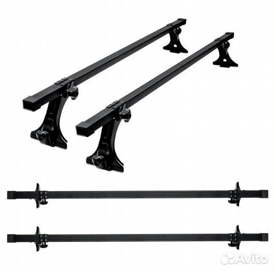 Багажник для автомобилей С водостоками 115 см