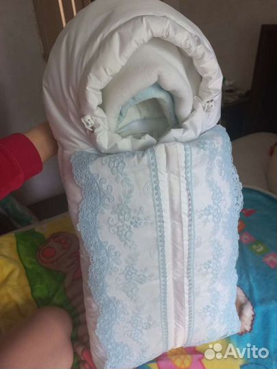 Конверт на выписку зимний