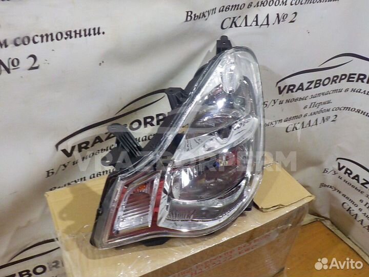 Фара левая Nissan Almera