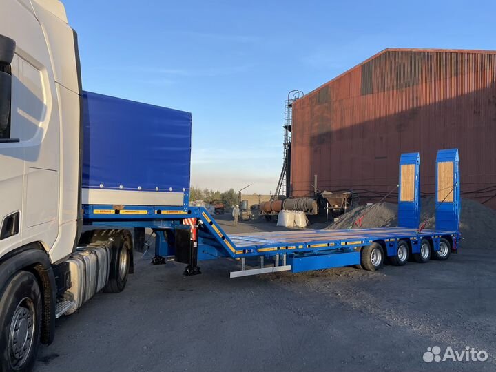 Полуприцеп трал (тяжеловоз) Berger 9854, 2023