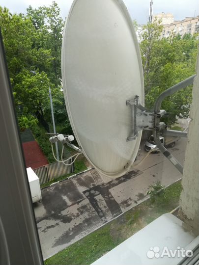Спутниковая тарелка+Ресивер