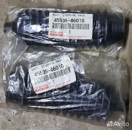 Пыльники рулевой рейки toyota Raum