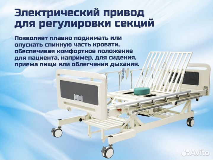 Кровать медицинская функциональная