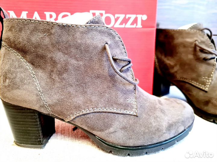 Ботильоны демисезонные женские 38 текстиль