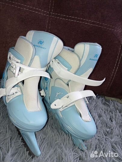 Коньки детские раздвижные