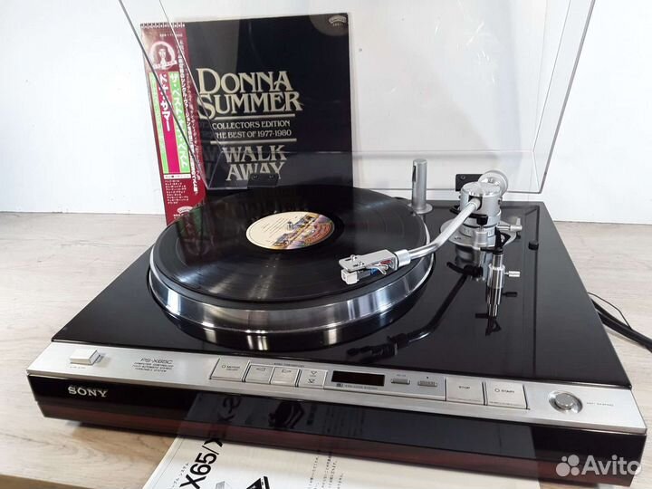 Проигрыватель винила Sony PS-X65C. Made in Japan