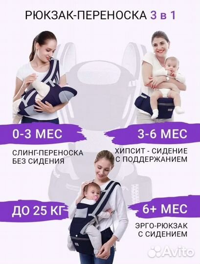 Кенгуру для новорожденных