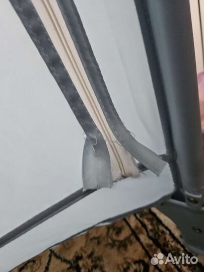 Манеж-кровать Happy Baby Martin, blue