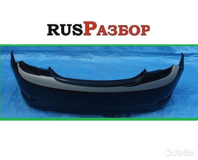 Бампер Задний на Хендай Солярис окрашенный в цвет