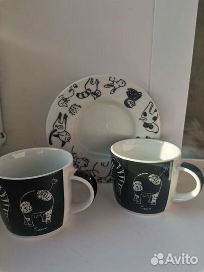 Чашка с блюдцем