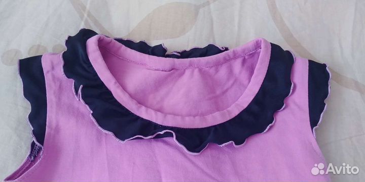 Юбка шорты футболка для танцев рост 134-140