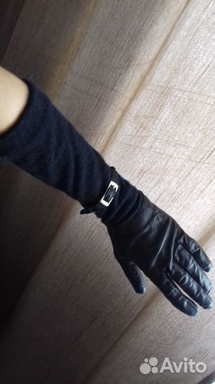 Перчатки из натуральной кожи