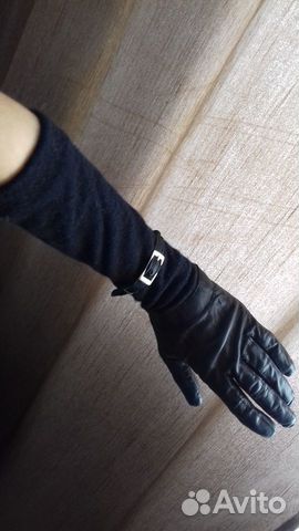 Перчатки из натуральной кожи